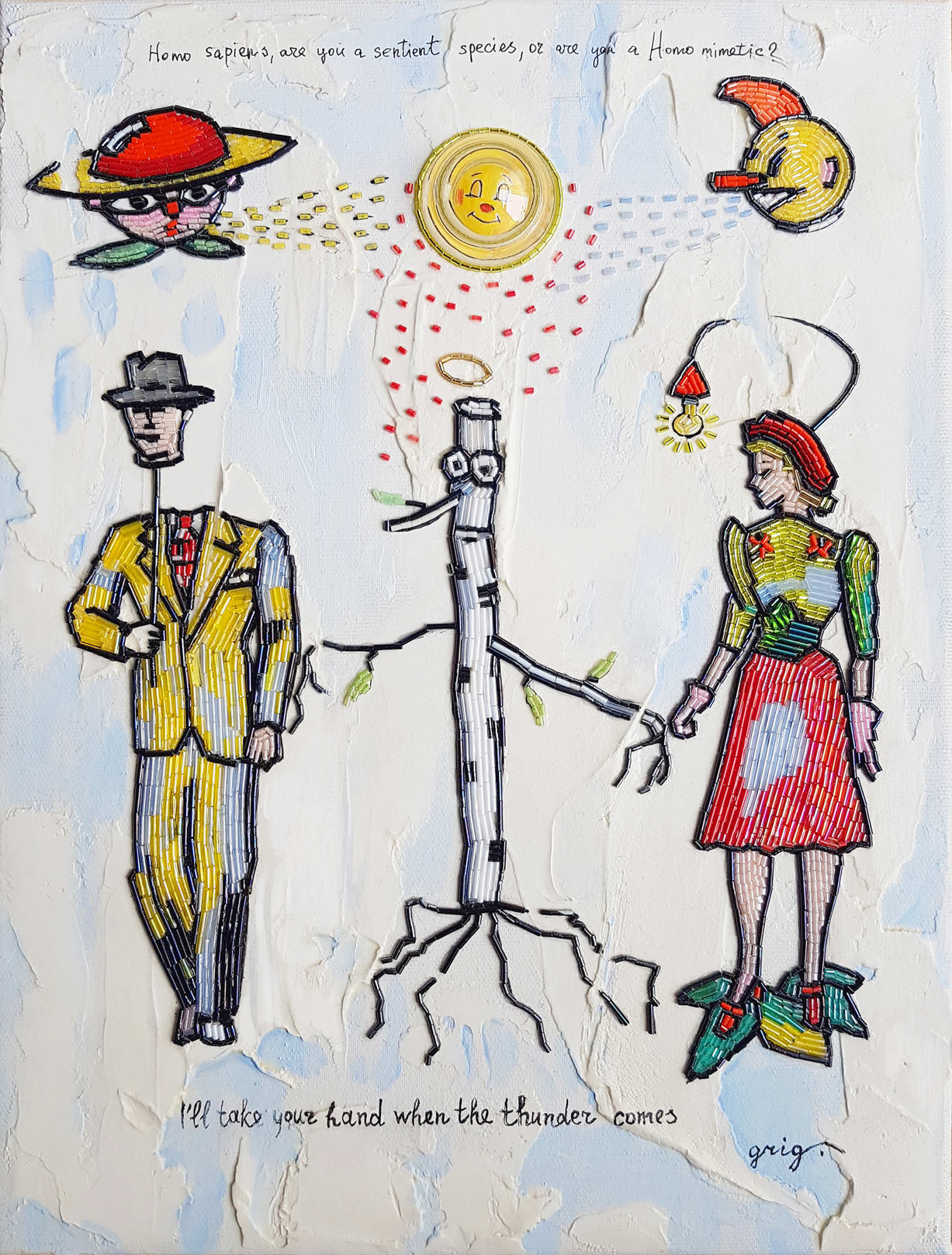 Vladimir Grig, I'LL TAKE YOUR HAND WHEN THE THUNDER COMES • Я ВОЗЬМУ ТЕБЯ ЗА РУКУ, КОГДА ГРЯНЕТ ГРОМ, 2020