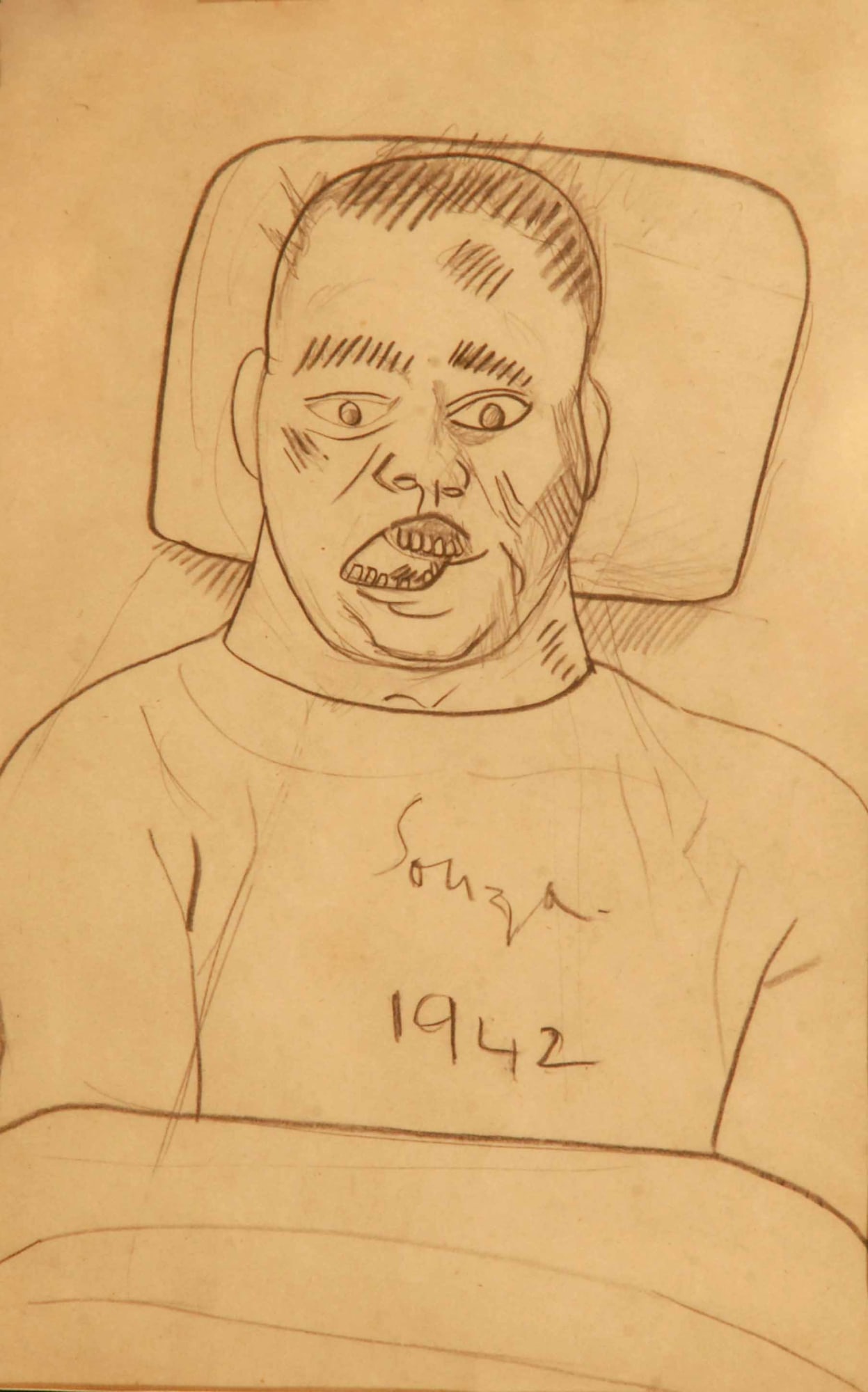 Francis Newton Souza, Untitled, 1942