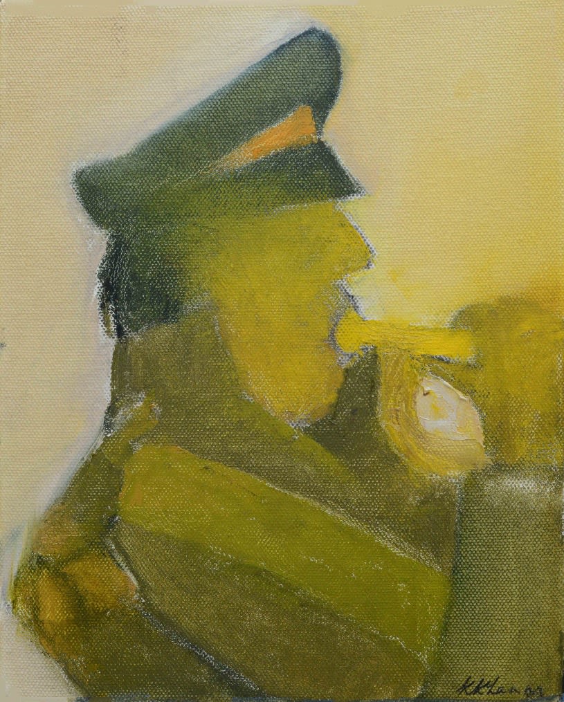 Krishen Khanna, Untitled (Bandwalla profile), 2013