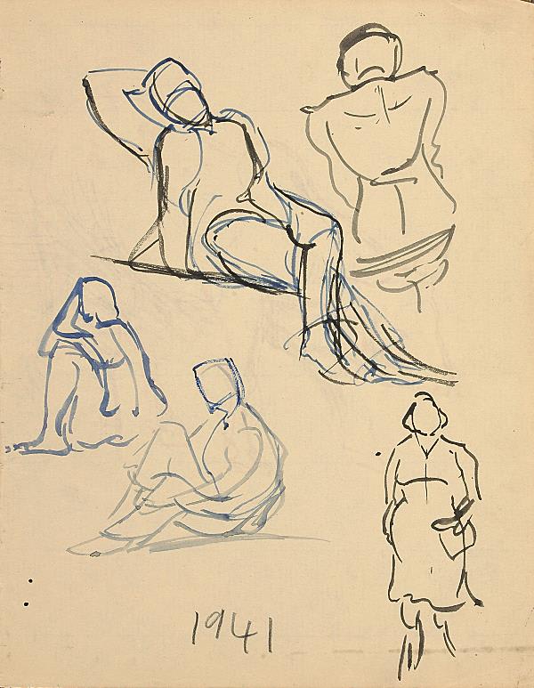 Francis Newton Souza, Untitled, 1941