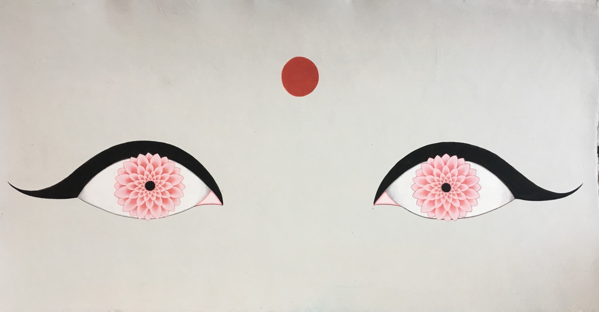 Olivia Fraser, Lotus Eyes, 2018