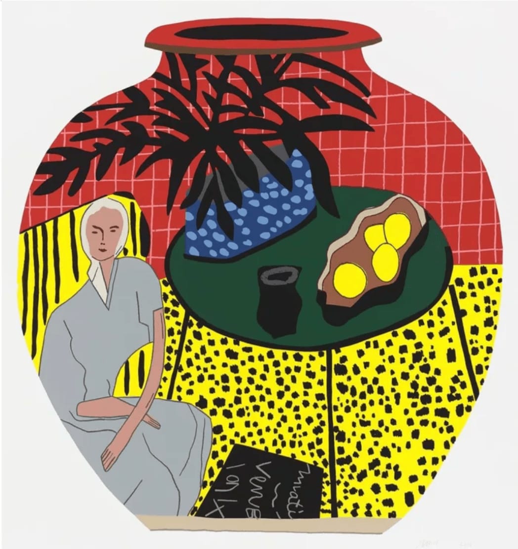 Jonas Wood, Matisse Pot 4, 2019-2020
