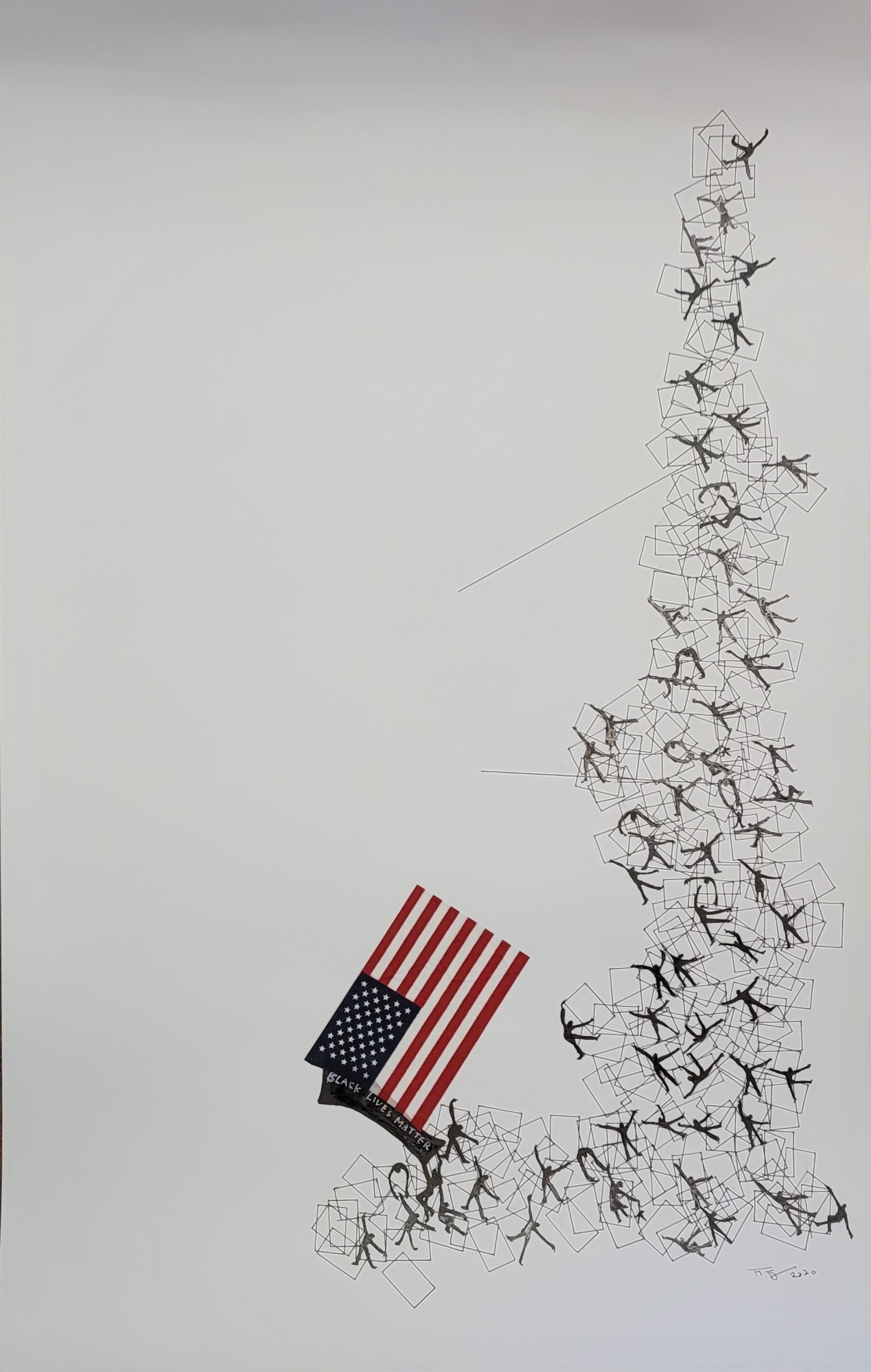 Frank Frazier, Rapping in the Ghetto Year 2020- Black Lives Matter, 2020