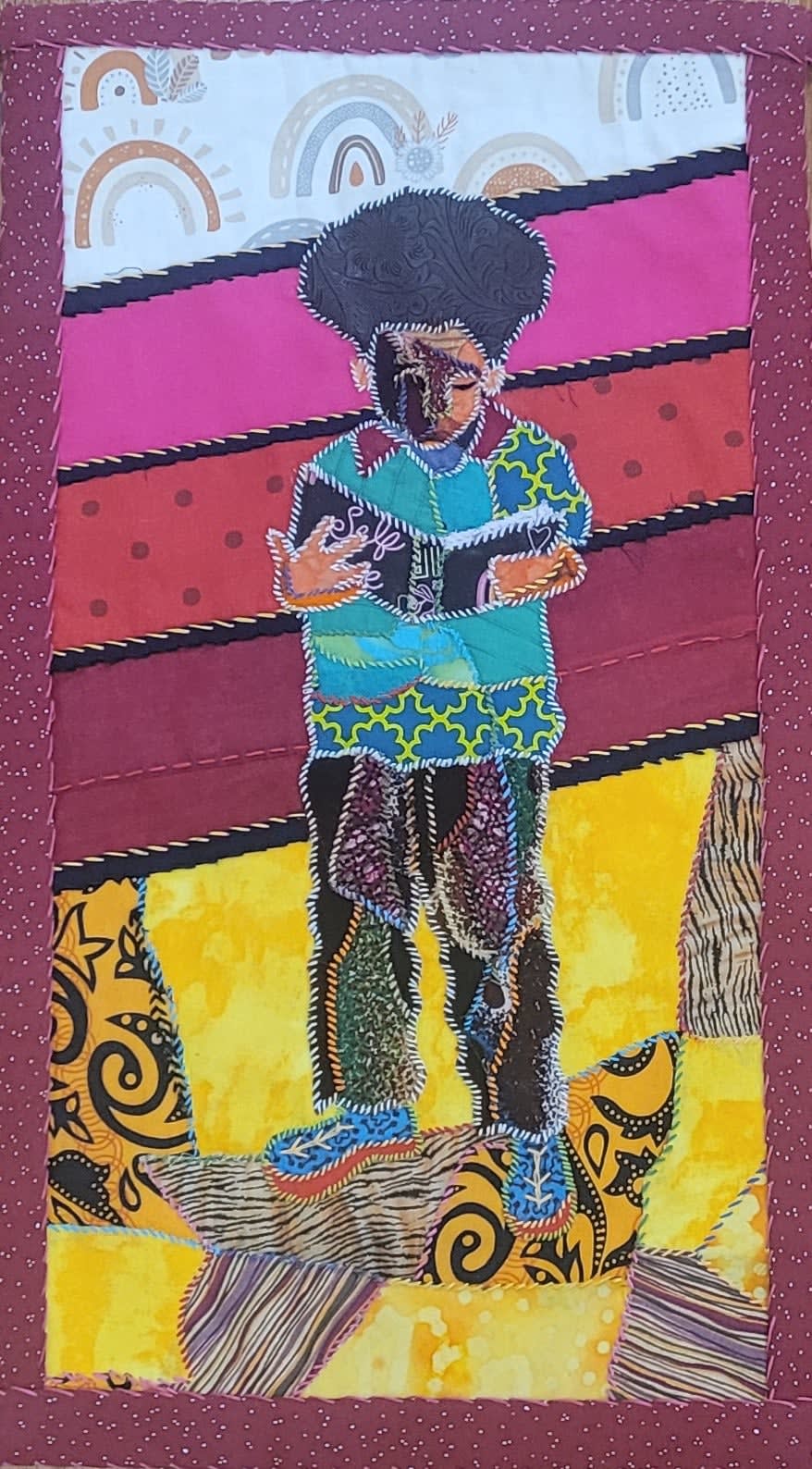 Alice Aida Ayers, I'm Wearing My Reading Shoes (Study), 2024
