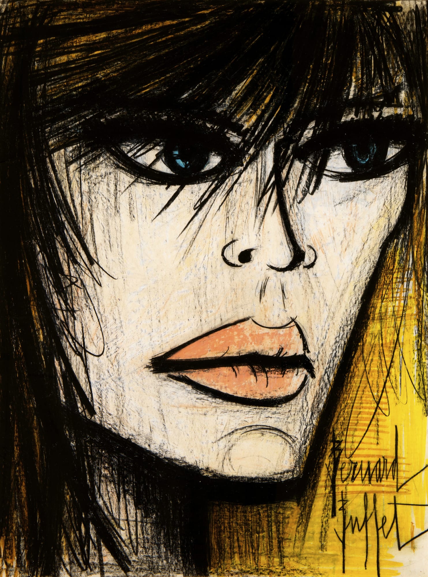 BERNARD BUFFET, Rita Renoir, 1963