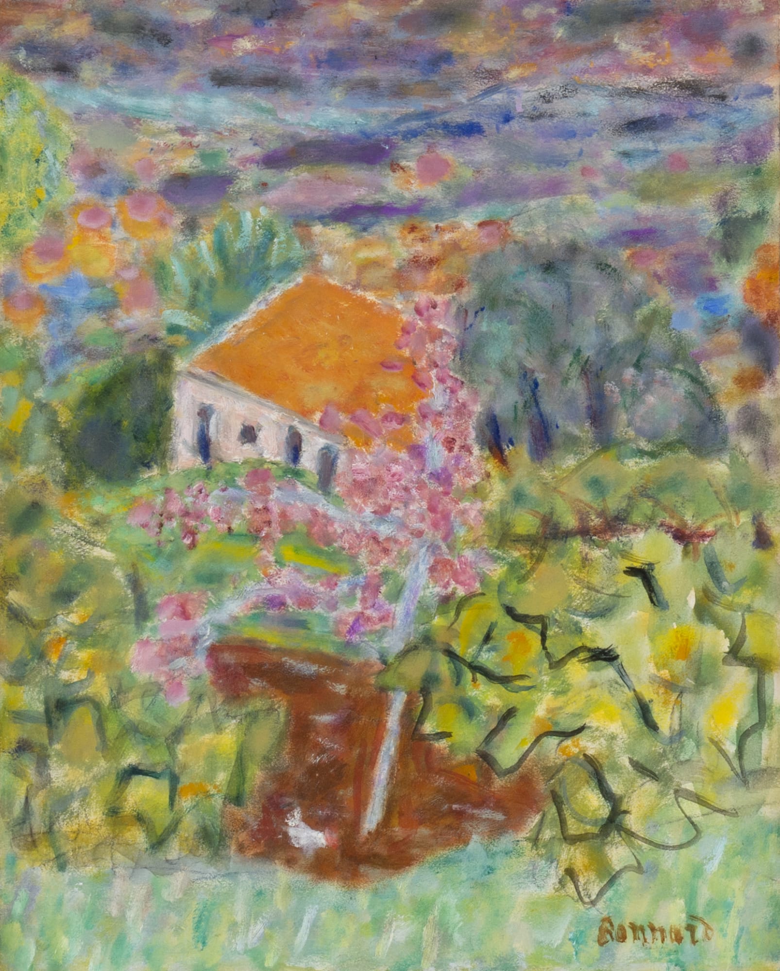 PIERRE BONNARD, Maison du peintre au Cannet, 1942