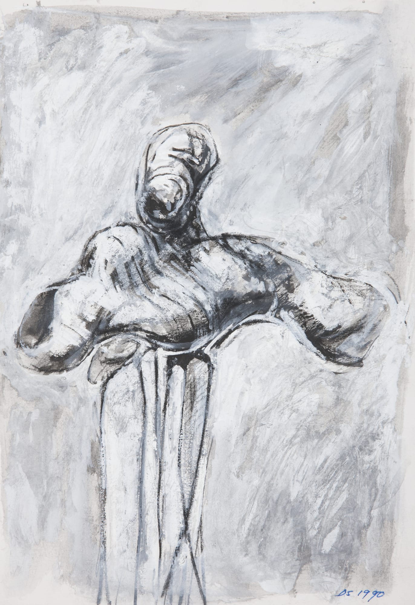 Derek Stafford, Stone Monument, 1990