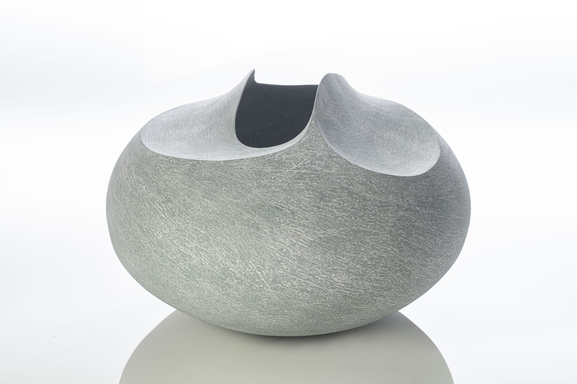 Mitch Pilkington, Large Green Low Vessel, 2020