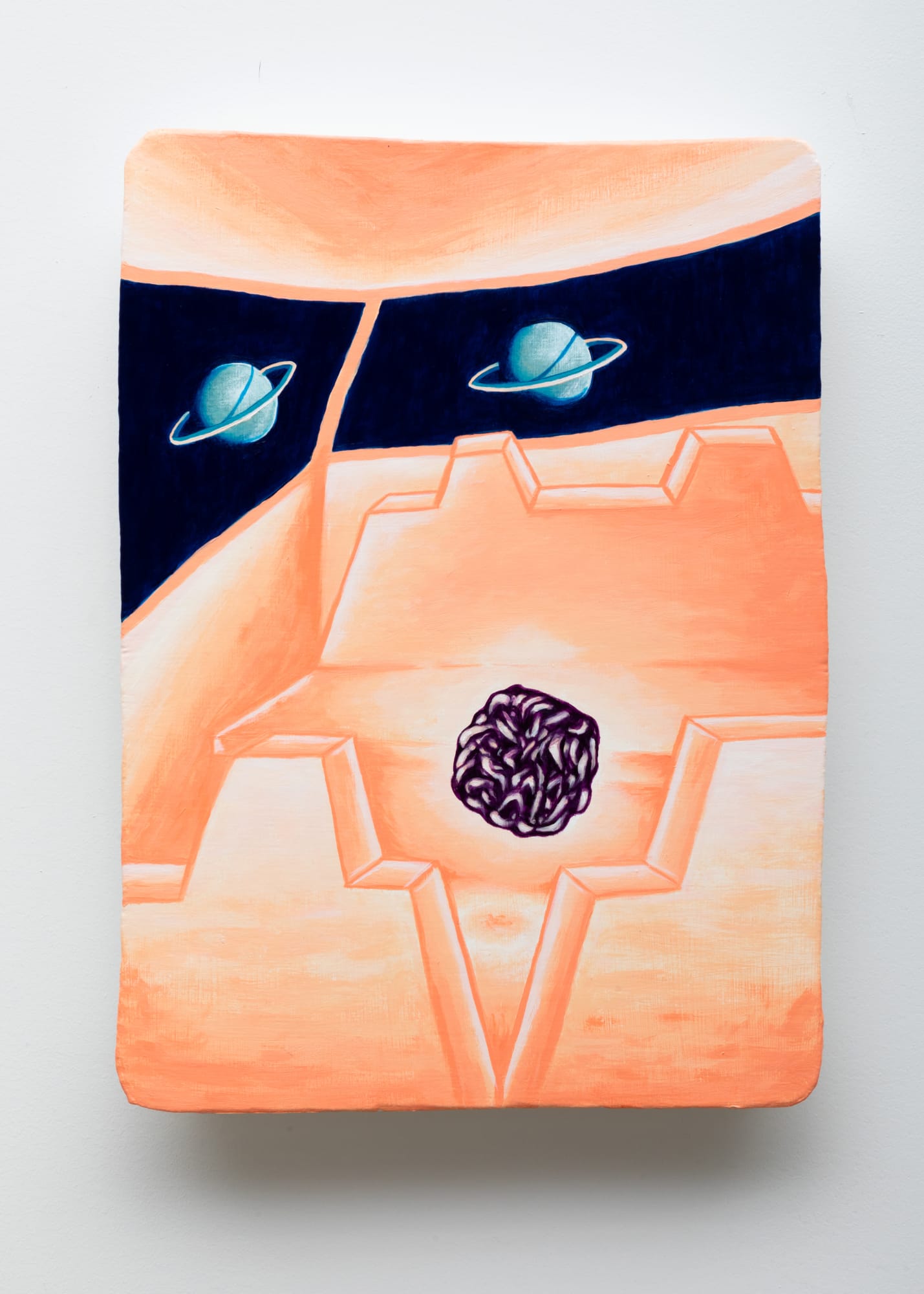 Eliot Greenwald, Night Car (the passenger gets inside), 2020