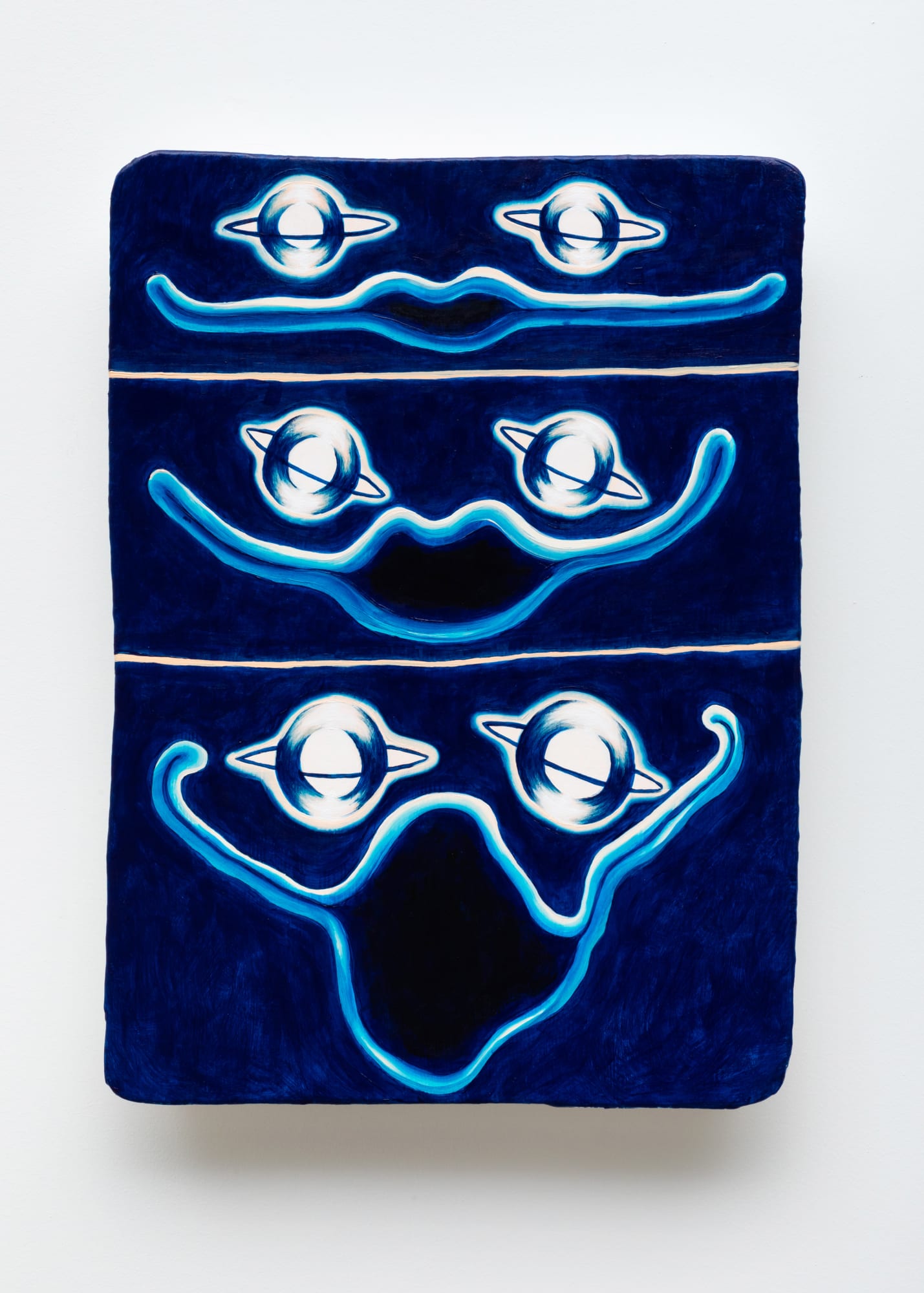 Eliot Greenwald, Night Car (Dweeby Dimlight opens its mouth), 2020