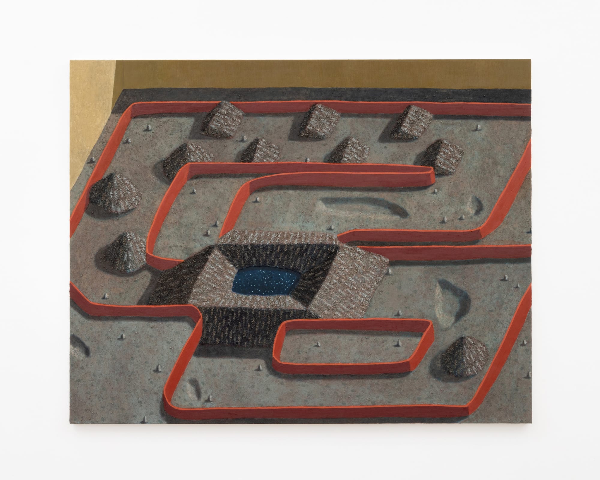 Jonathan Ryan, Slate Slopes, 2023