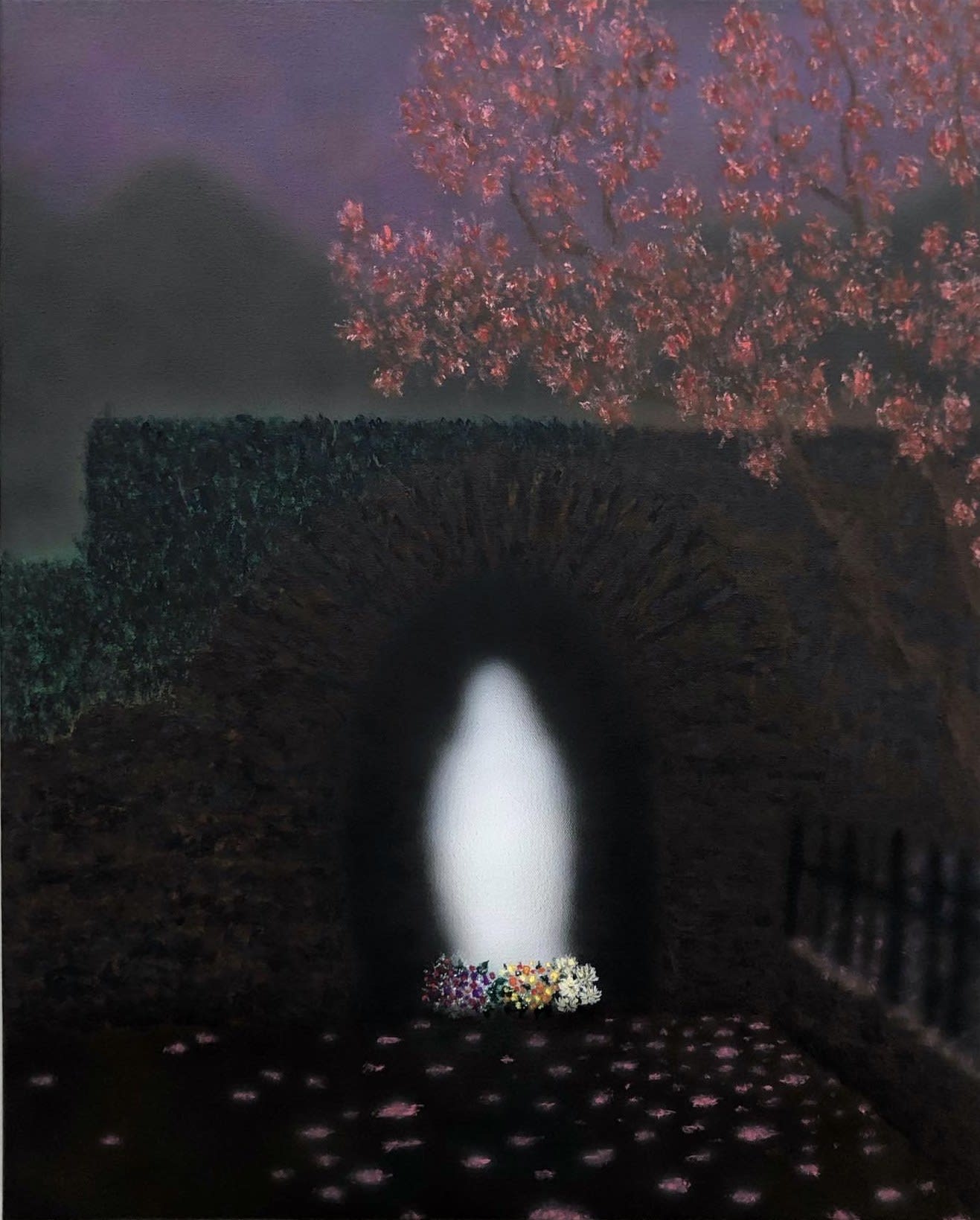 Sung Hwa Kim, Nocturne: One day I’ll become a star in the night sky and protect you forever, 2021