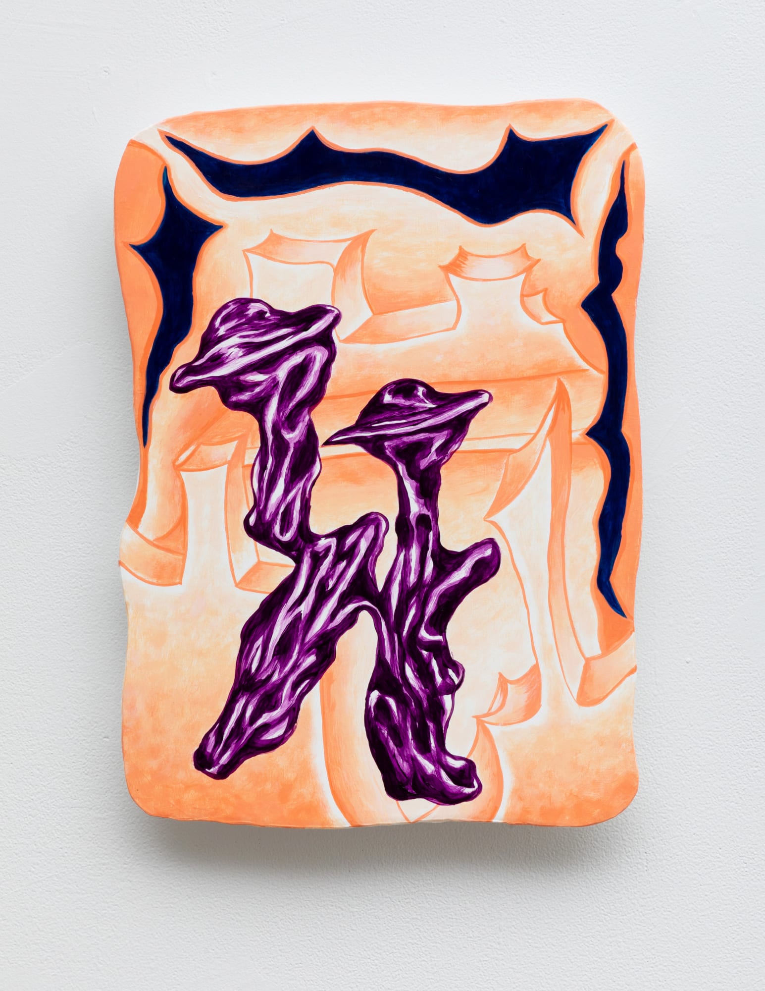 Eliot Greenwald, Night Car (growths start to form), 2020