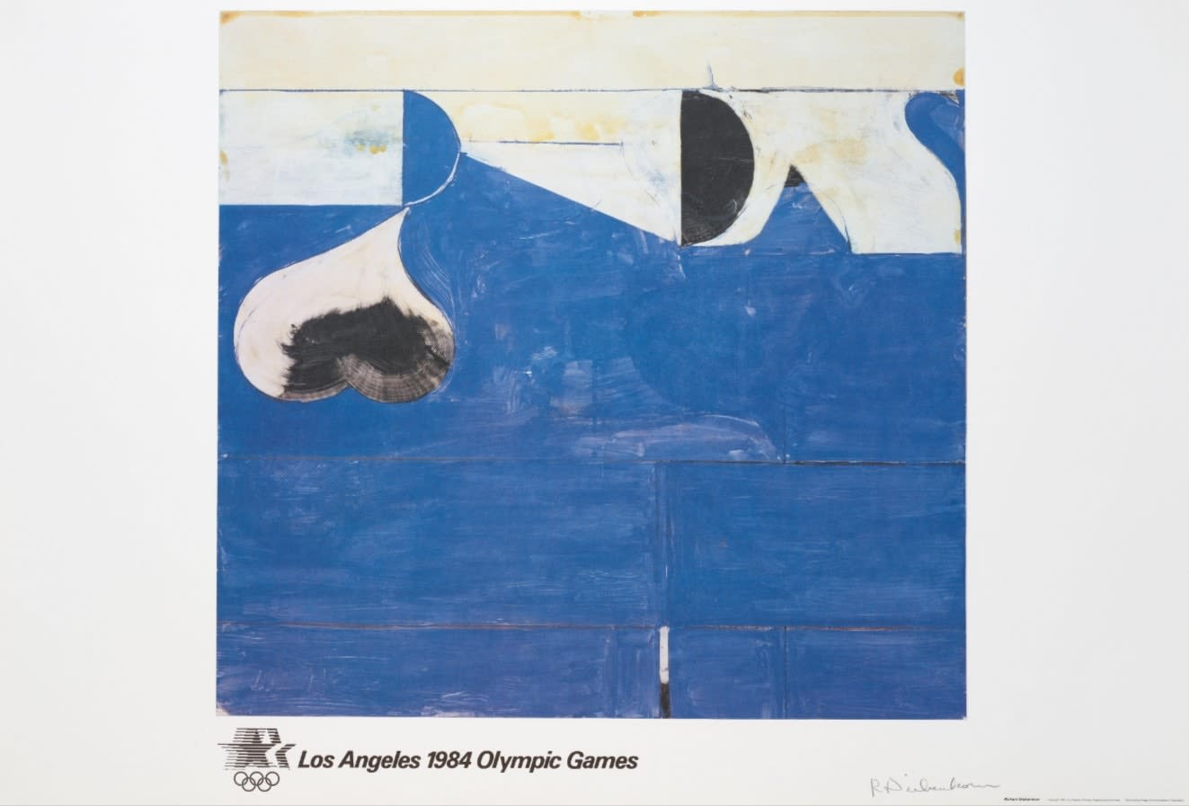 Richard Diebenkorn, Los Angeles 1984 Olympic Games, 1984