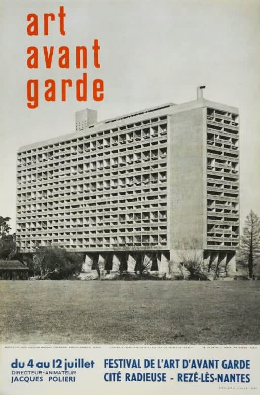 Le Corbusier, Art Avant Garde, 1957