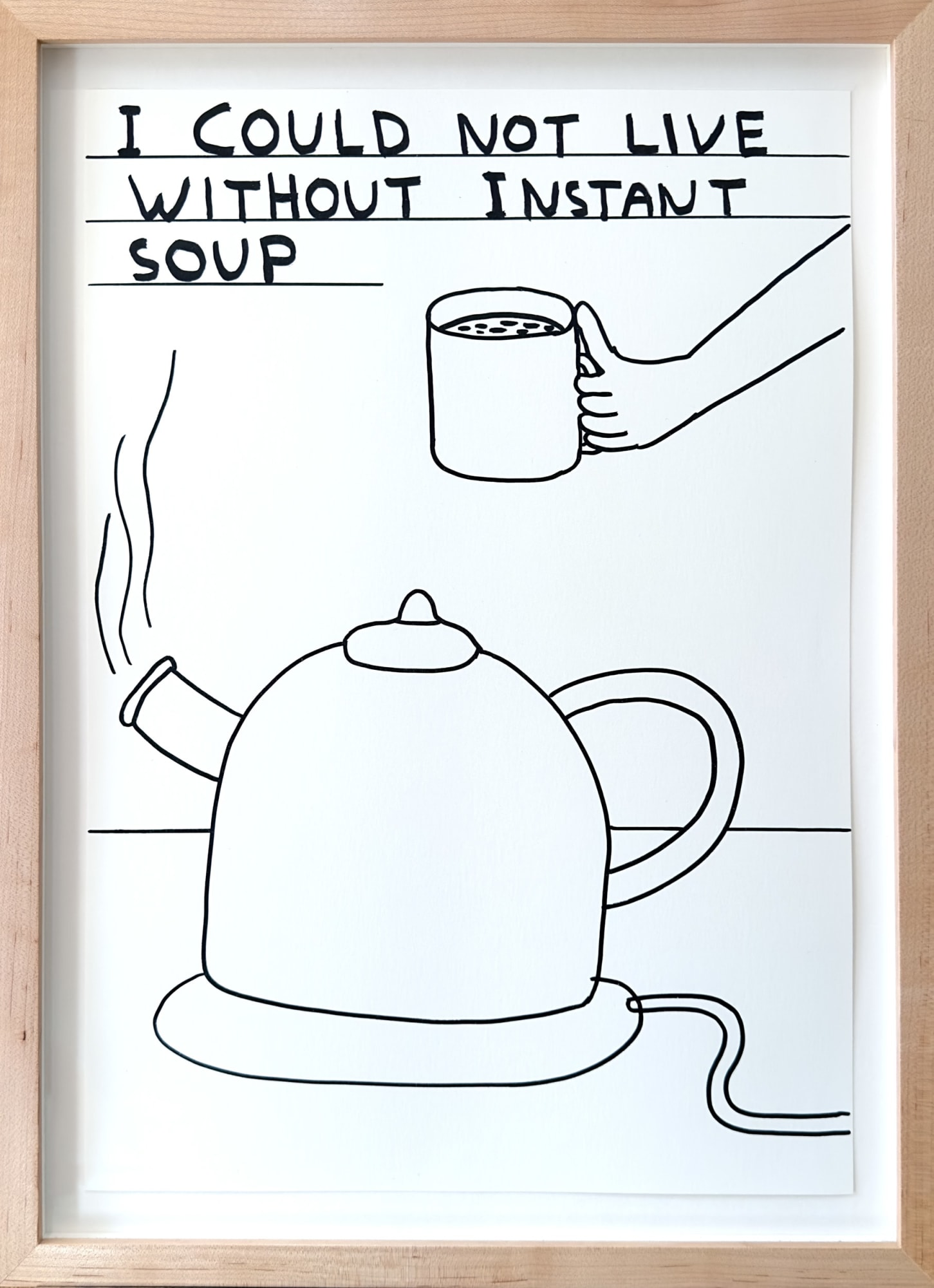 David Shrigley, Instant Soup, 2014