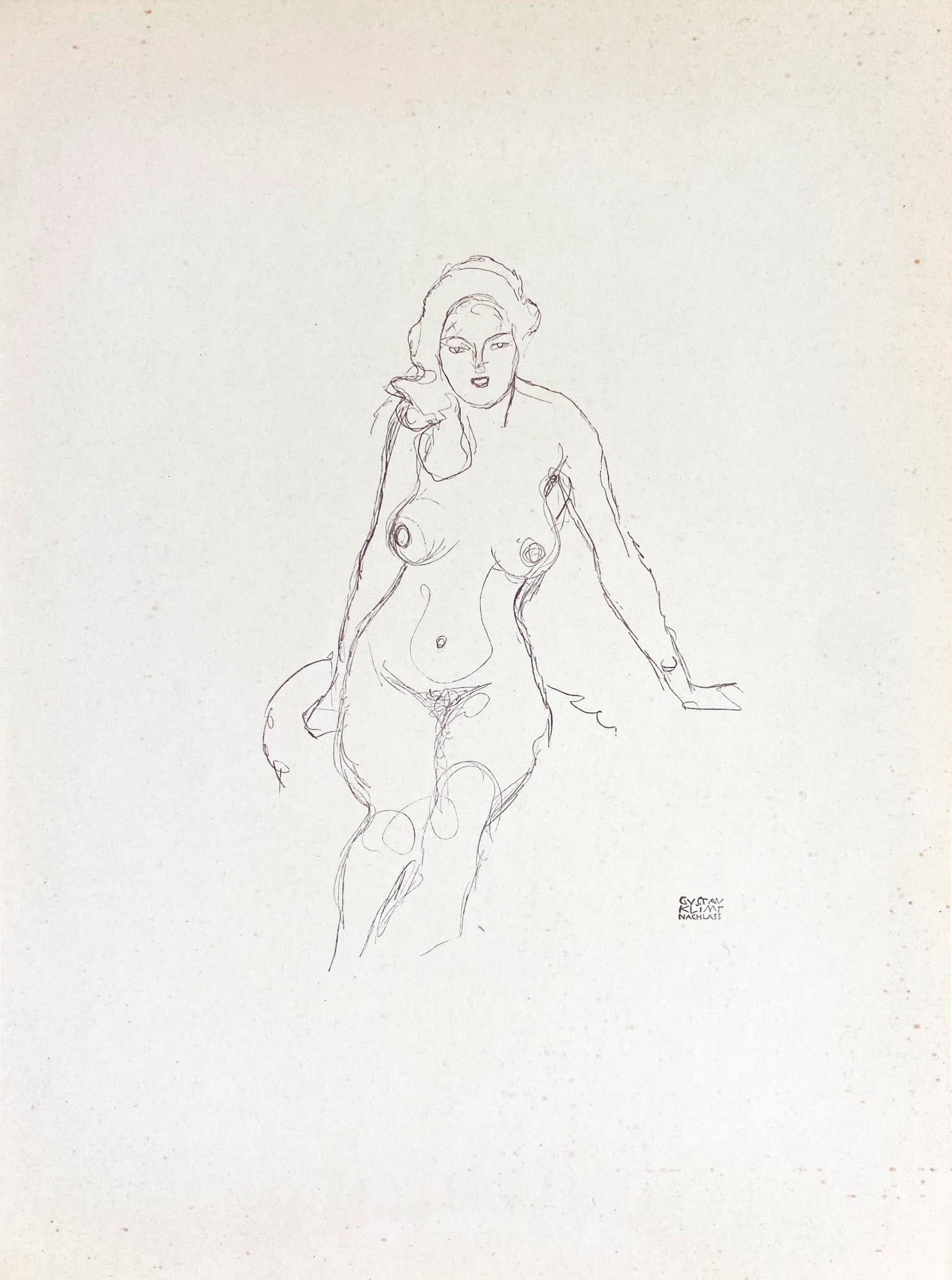 Gustav Klimt, Handzeichnungen XXVII, 1922
