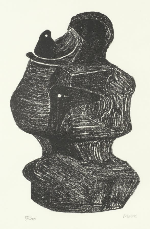 Henry Moore, Mother and Child, 1974