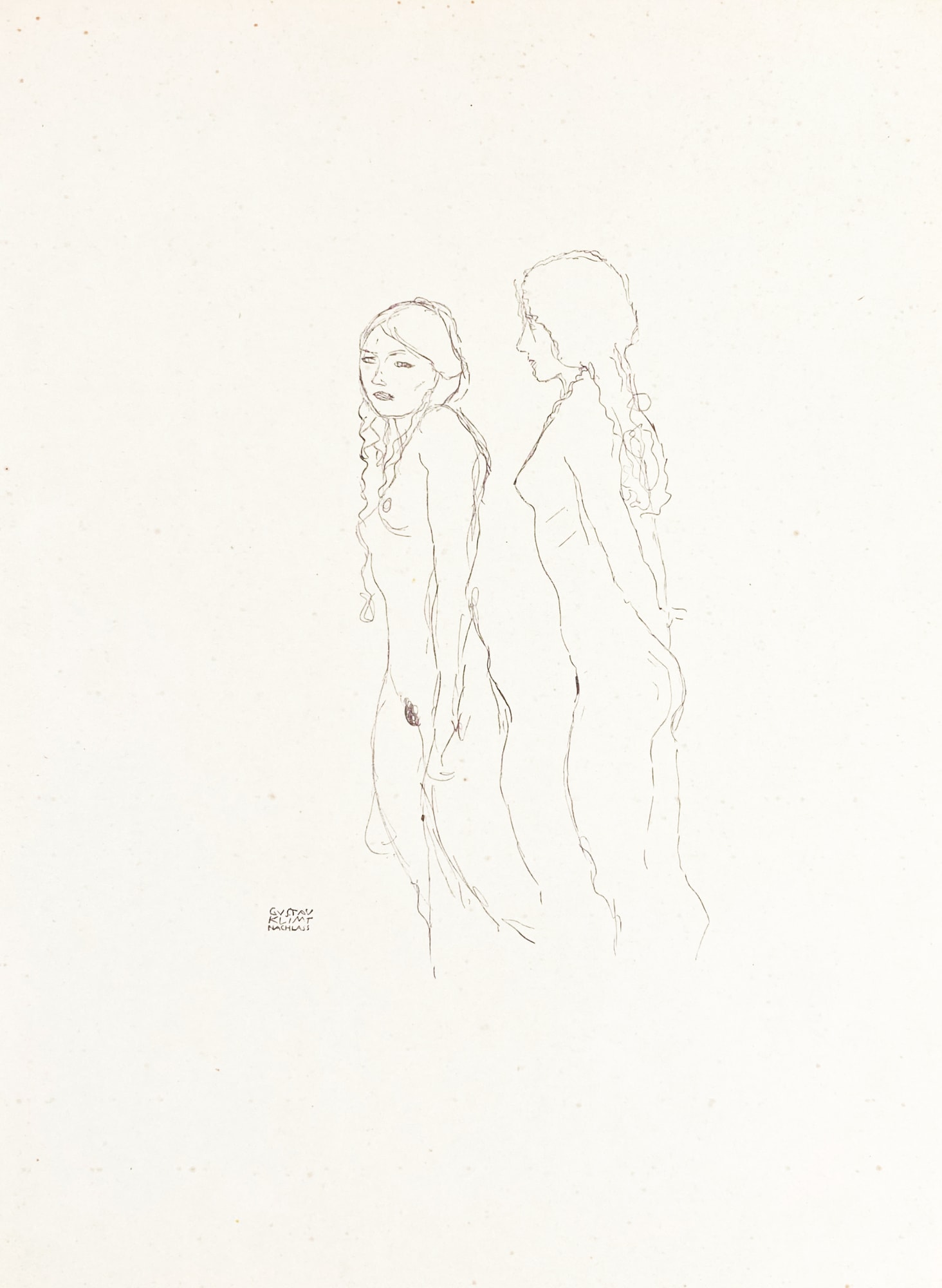 Gustav Klimt, Handzeichnungen XIV, 1922