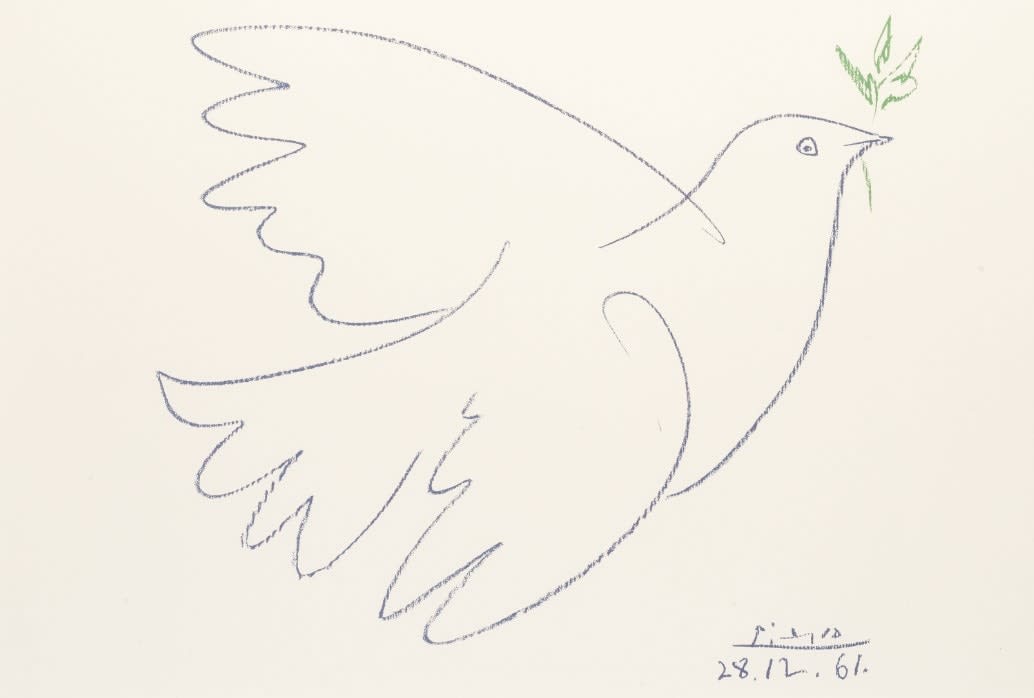 Pablo Picasso, Colombe de la Paix (small)