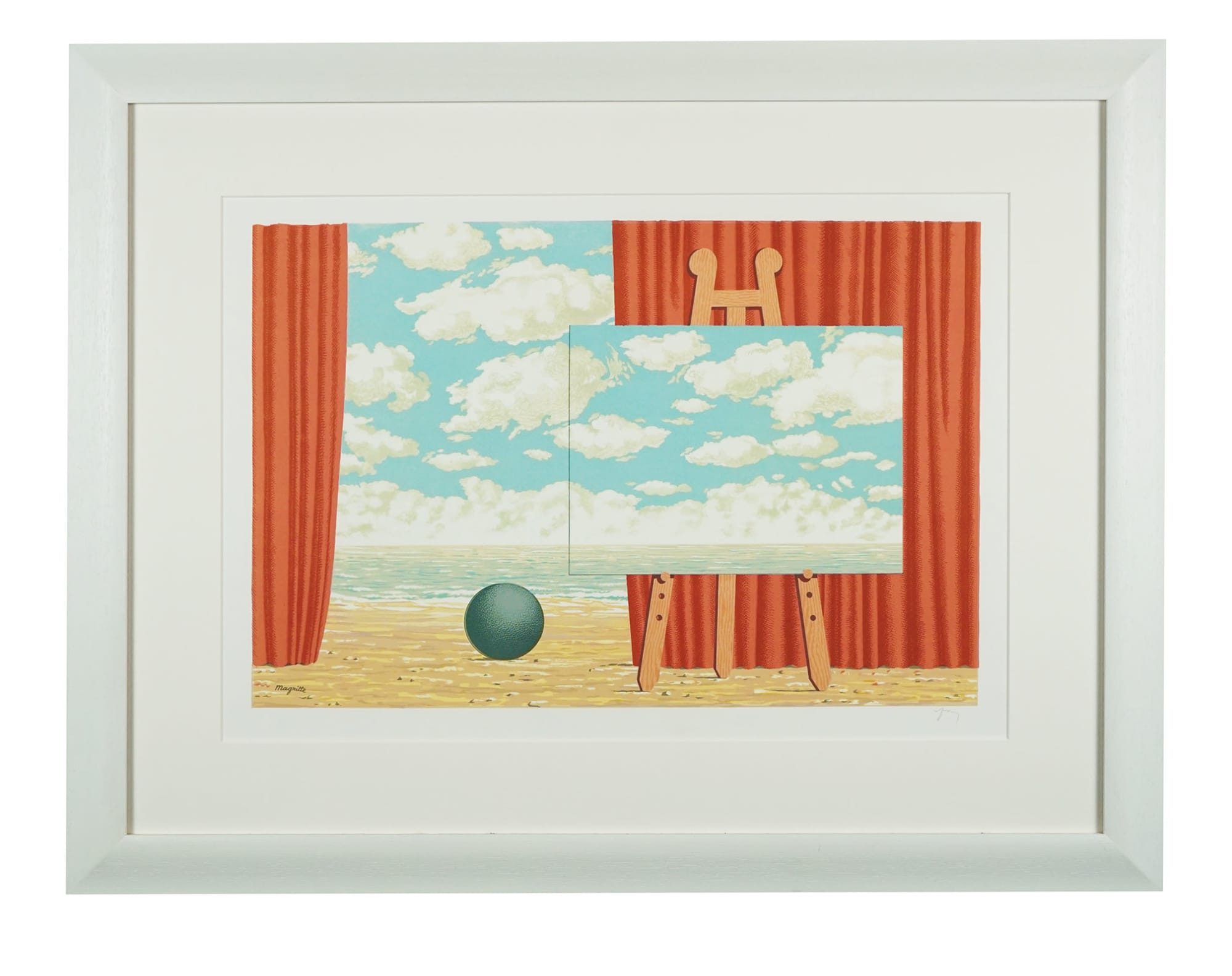 Rene Magritte, La Belle Captive, 1968