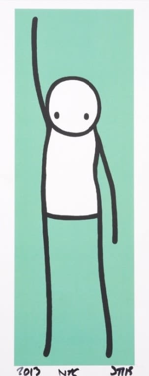 Stik, Liberty (Teal Showcard), 2013