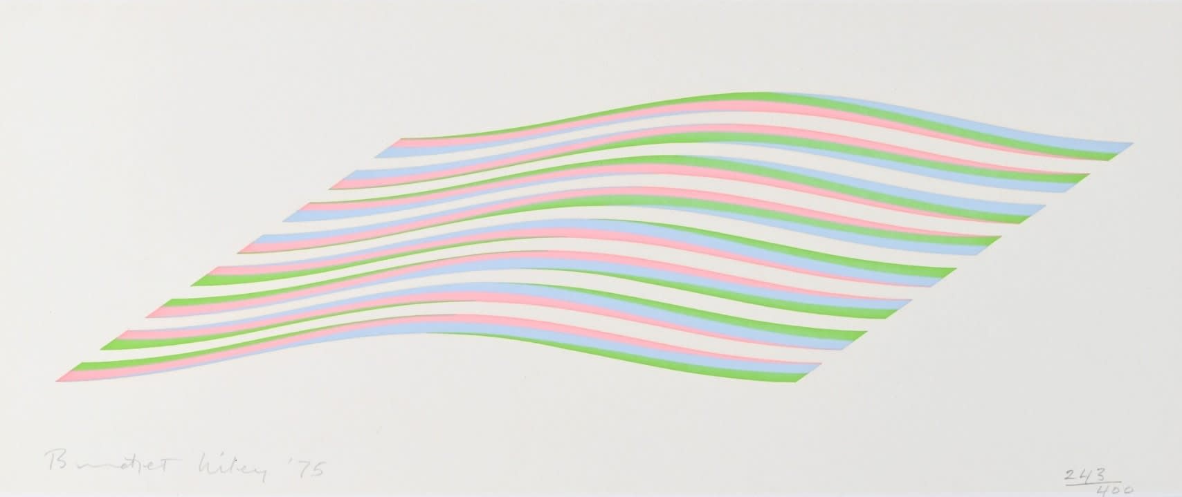 Bridget Riley, Wave, 1975