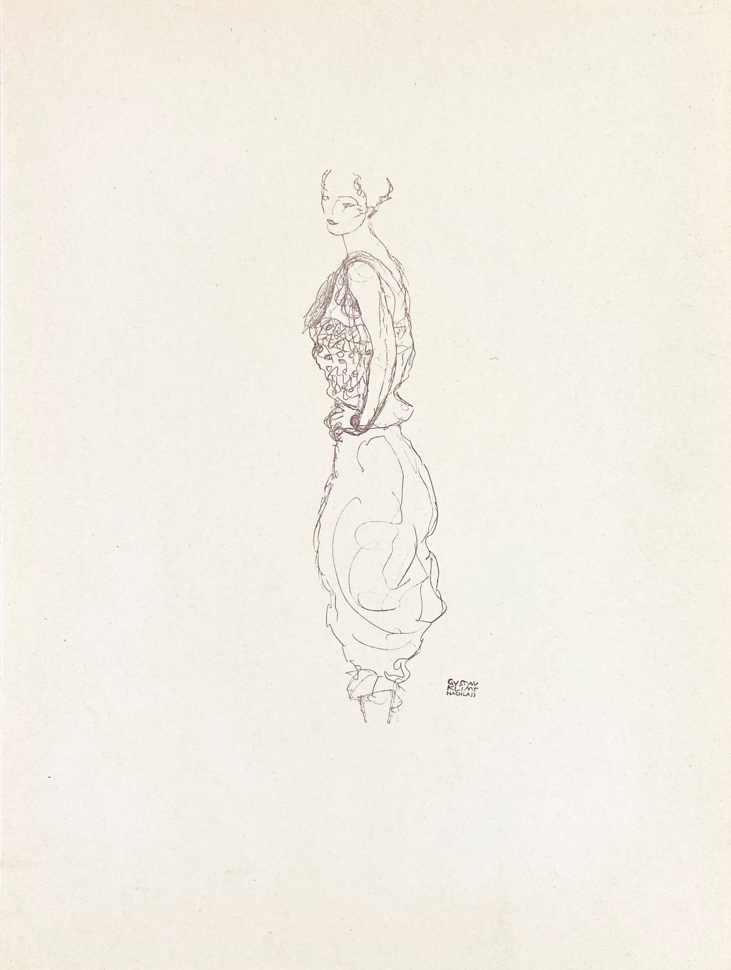 Gustav Klimt, Handzeichnungen XXI, 1922