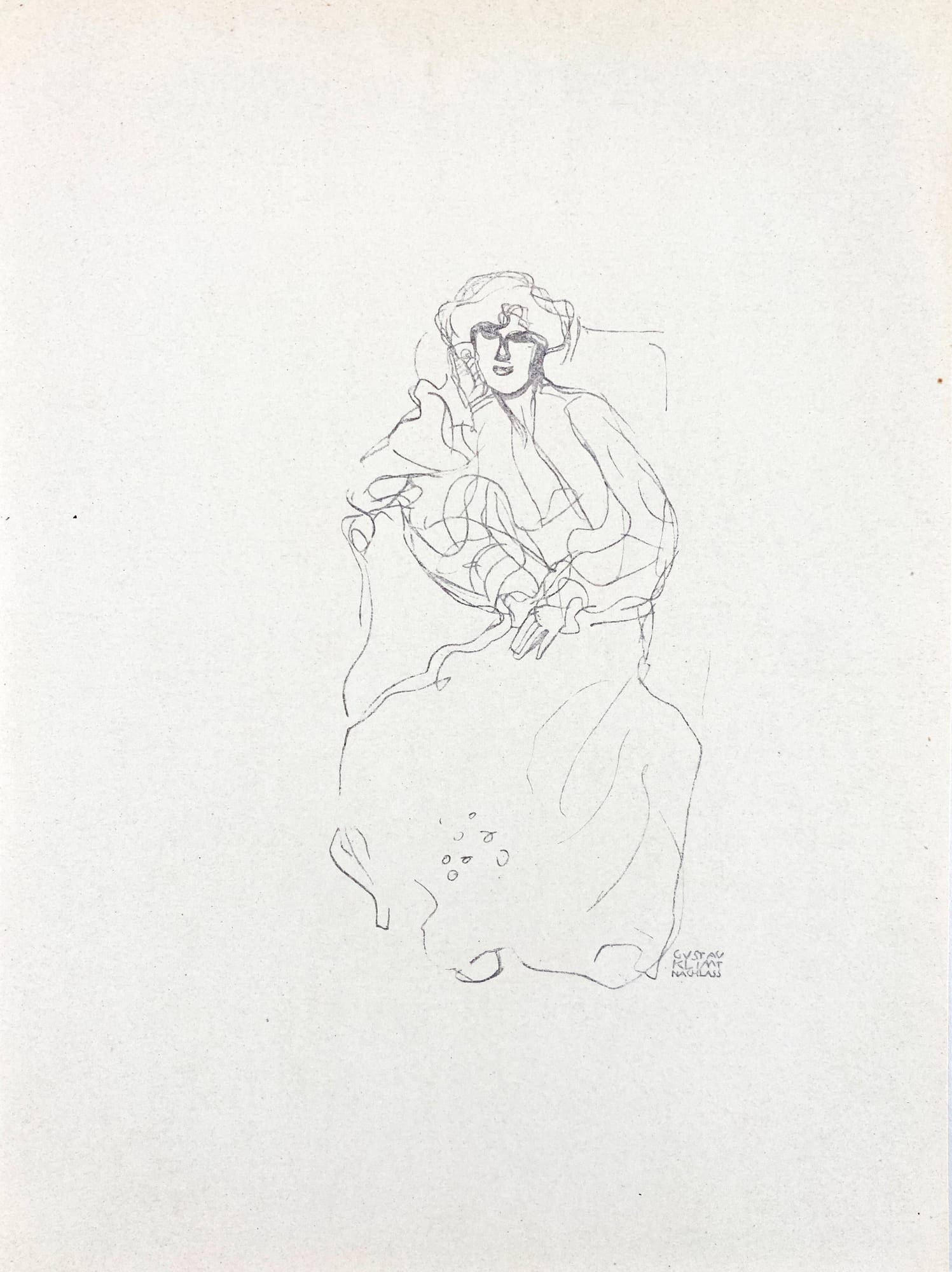 Gustav Klimt, Handzeichnungen XXXIV, 1922