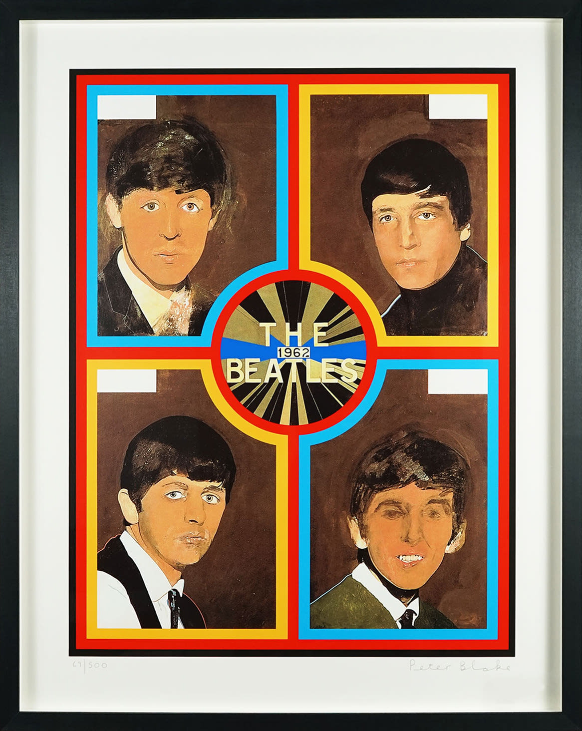 Peter Blake, The Beatles, 1962, 2012