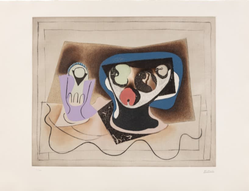 Pablo Picasso, Le Verre d'absinthe, 1972