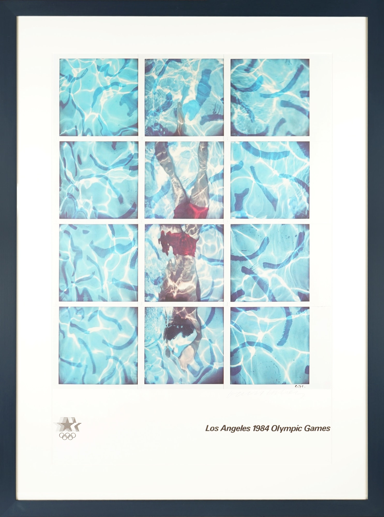 David Hockney, Los Angeles 1984 Olympic Games, 1982