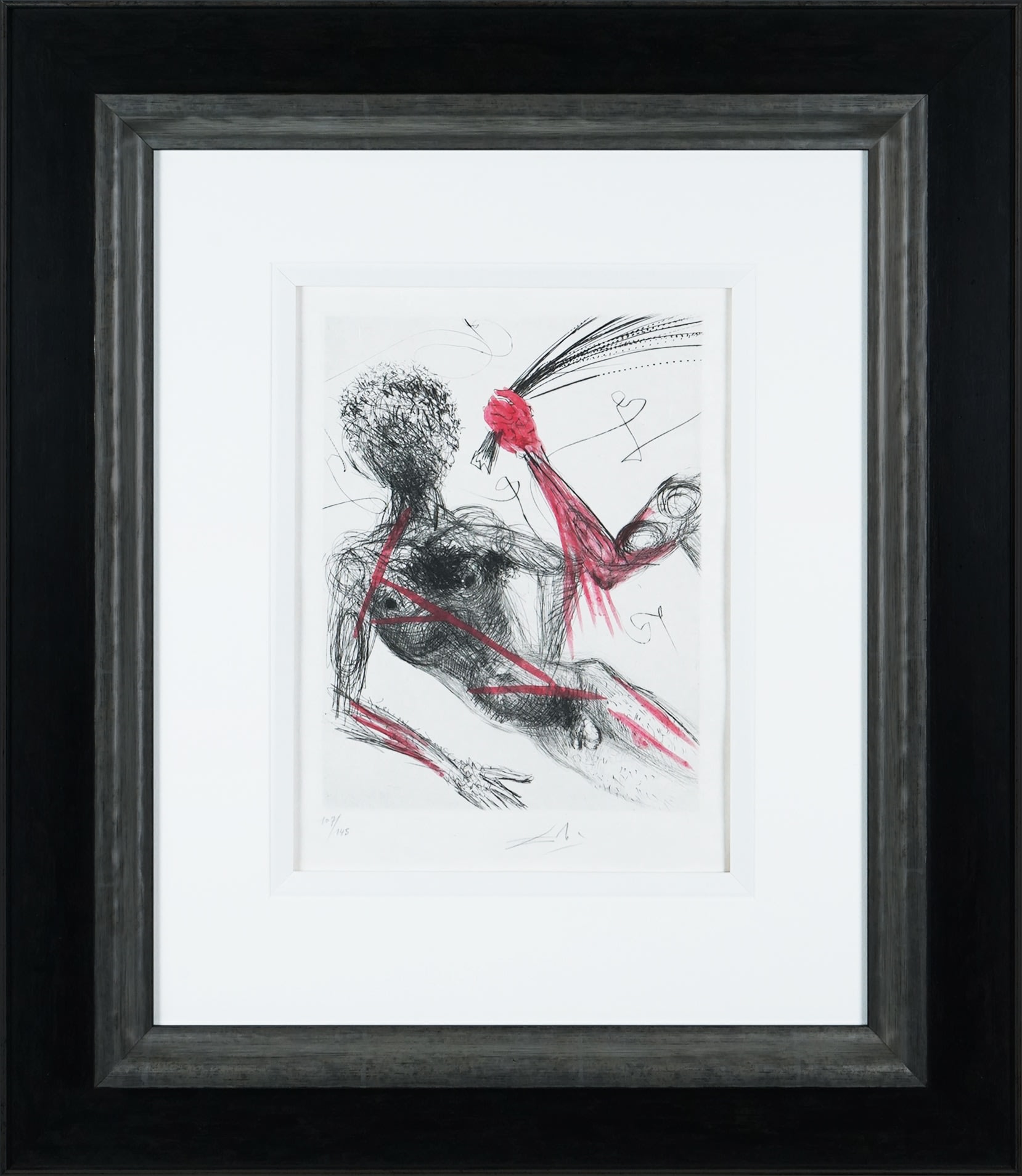 Salvador Dali, La Femme au Fouet, 1969