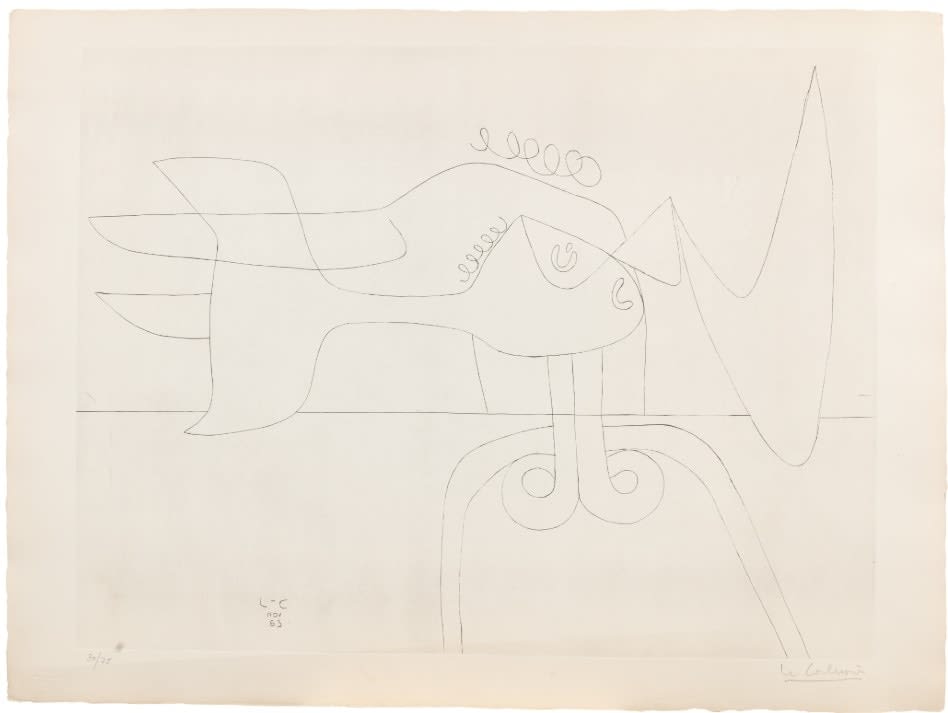 Le Corbusier, Autrement que sur terre, 1963