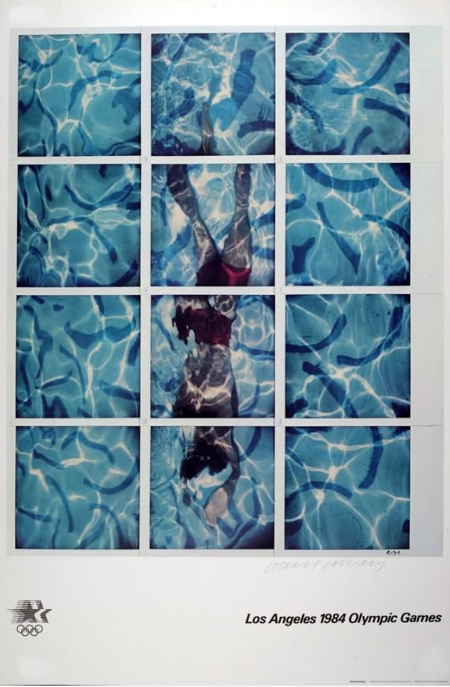 David Hockney, Los Angeles 1984 Olympic Games, 1982