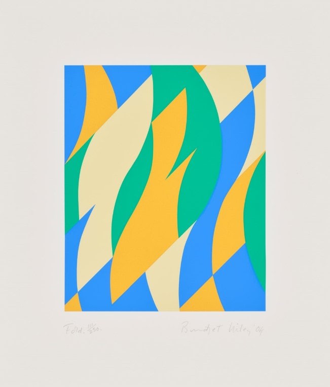 Bridget Riley, Fold, 2004