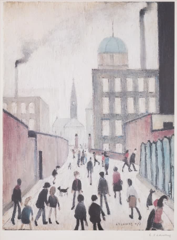 L. S. Lowry, Mrs Swindell's Picture, 1967
