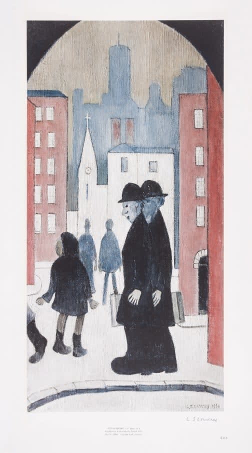 L. S. Lowry, Two Brothers, 1972