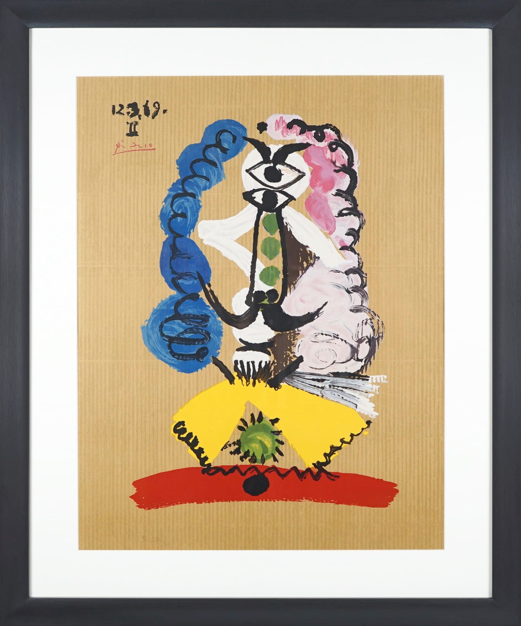 Pablo Picasso, Portrait Imaginaire 12.3.69 II, 1969
