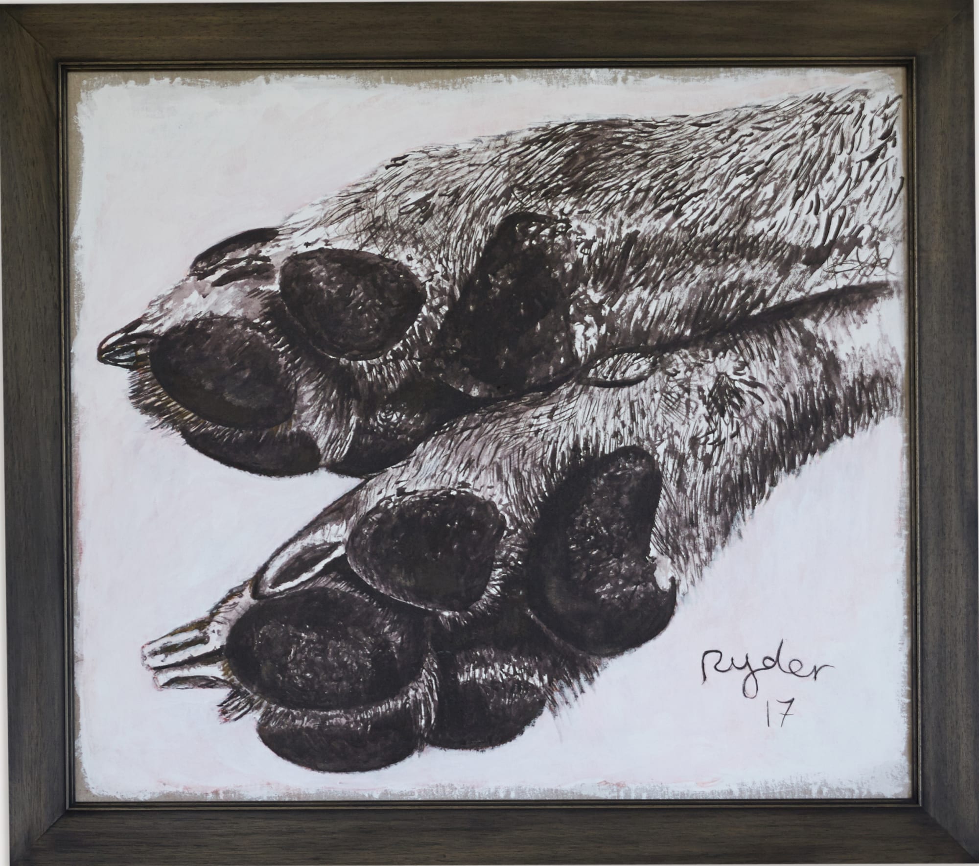 Sophie Ryder, Dog Feet, 2017