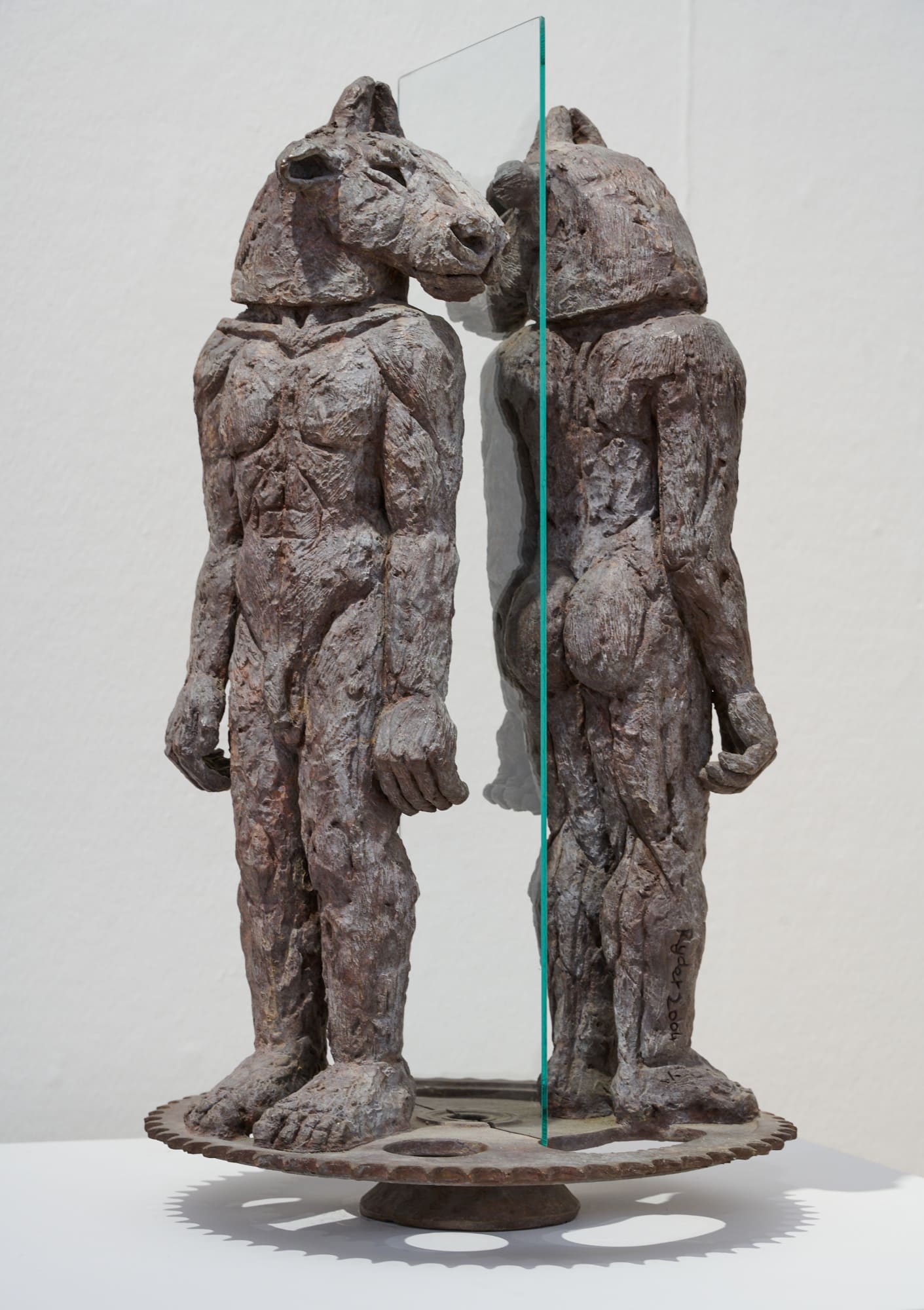 Sophie Ryder, Minotaur in a Mirror, 2004