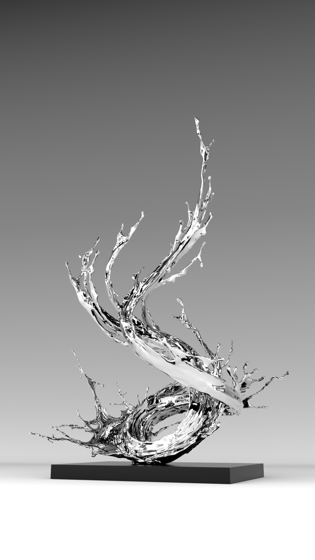 Zheng Lu, Water in Dripping - Surf, 2024