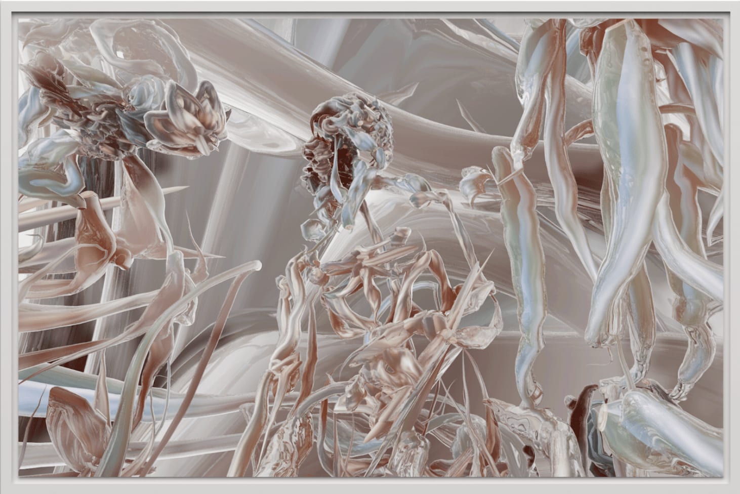 Sougwen Chung, Hylomorphism II Series - Untitled, 2021