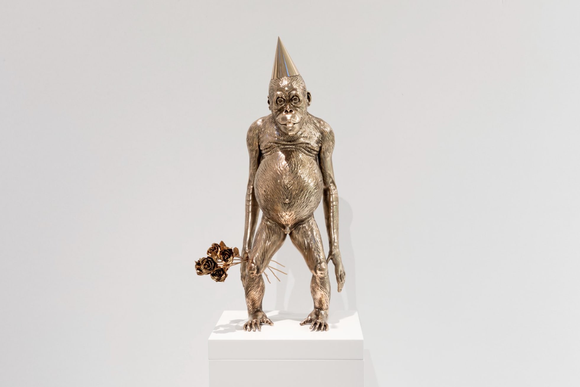 Joseph Klibansky, Birthday Suit (polished bronze)