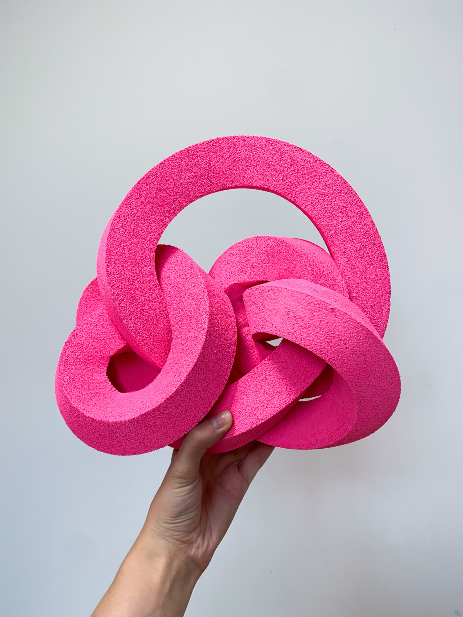 Emily Stollery, Untitled (Neon Pink), 2020