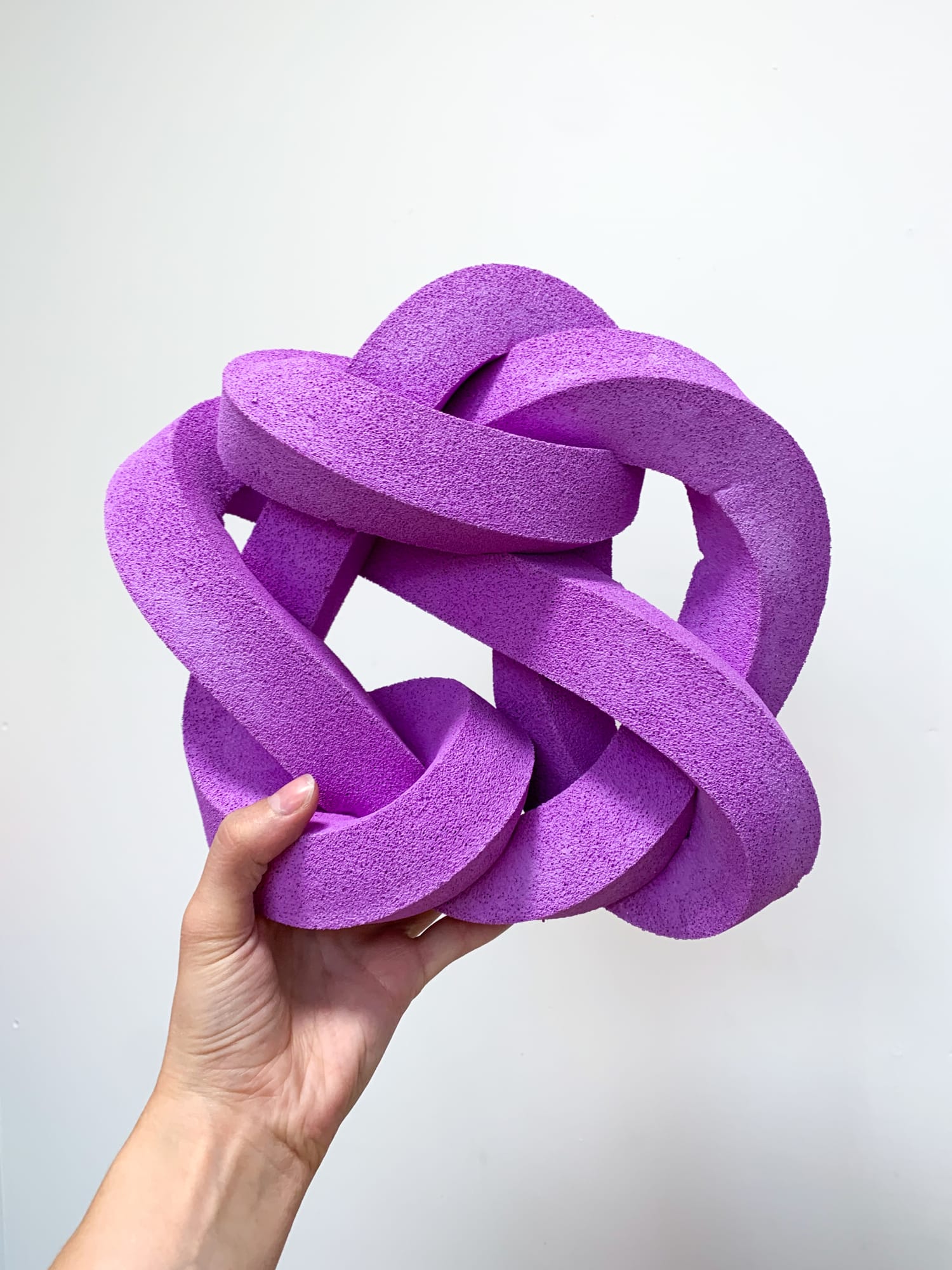 Emily Stollery, Untitled (Neon Purple), 2020