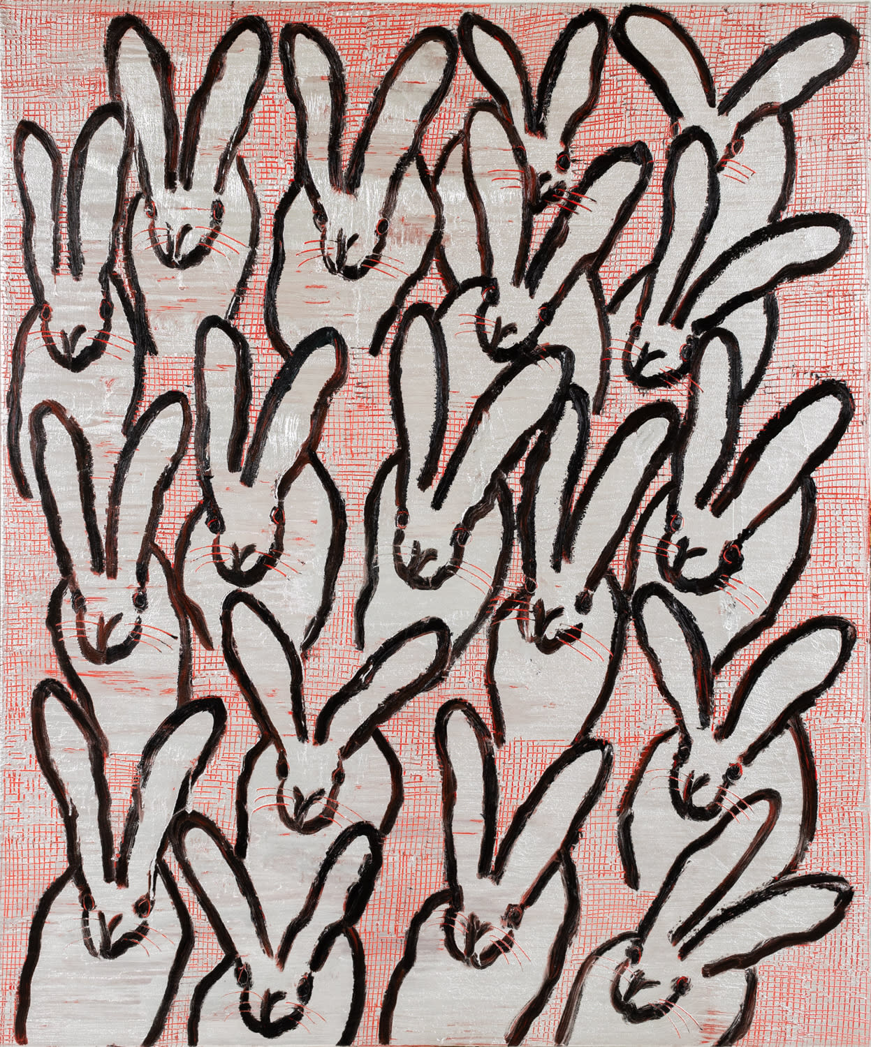 Hunt Slonem, B Line, 2022