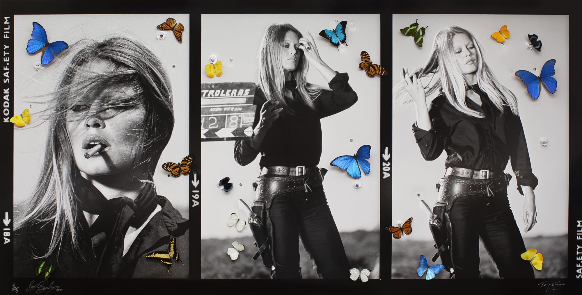 Bran Symondson, Brigitte Bardot The Legend of Frenchie King Triptyque, 2019