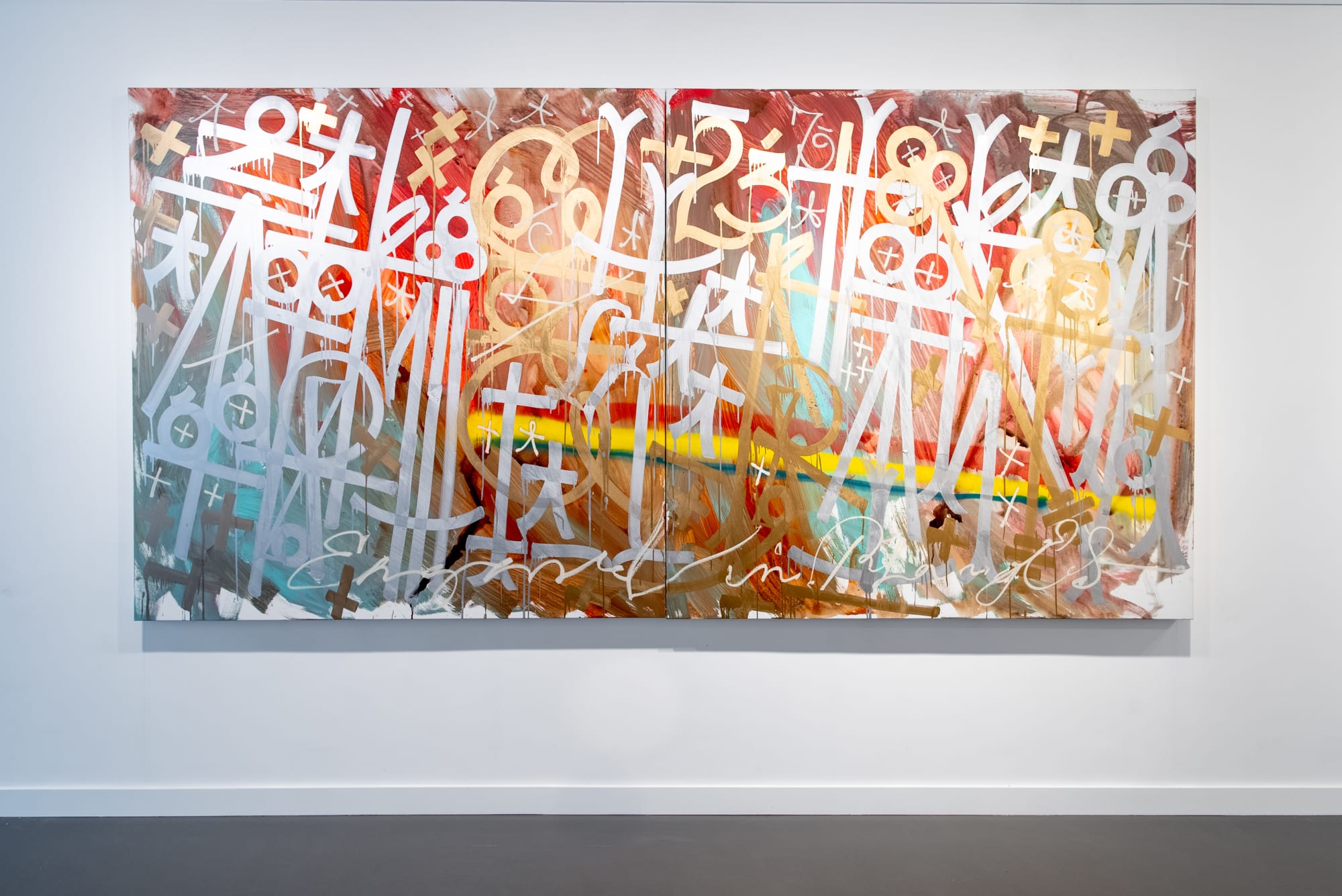 RETNA, Untitled Diptych, 2020