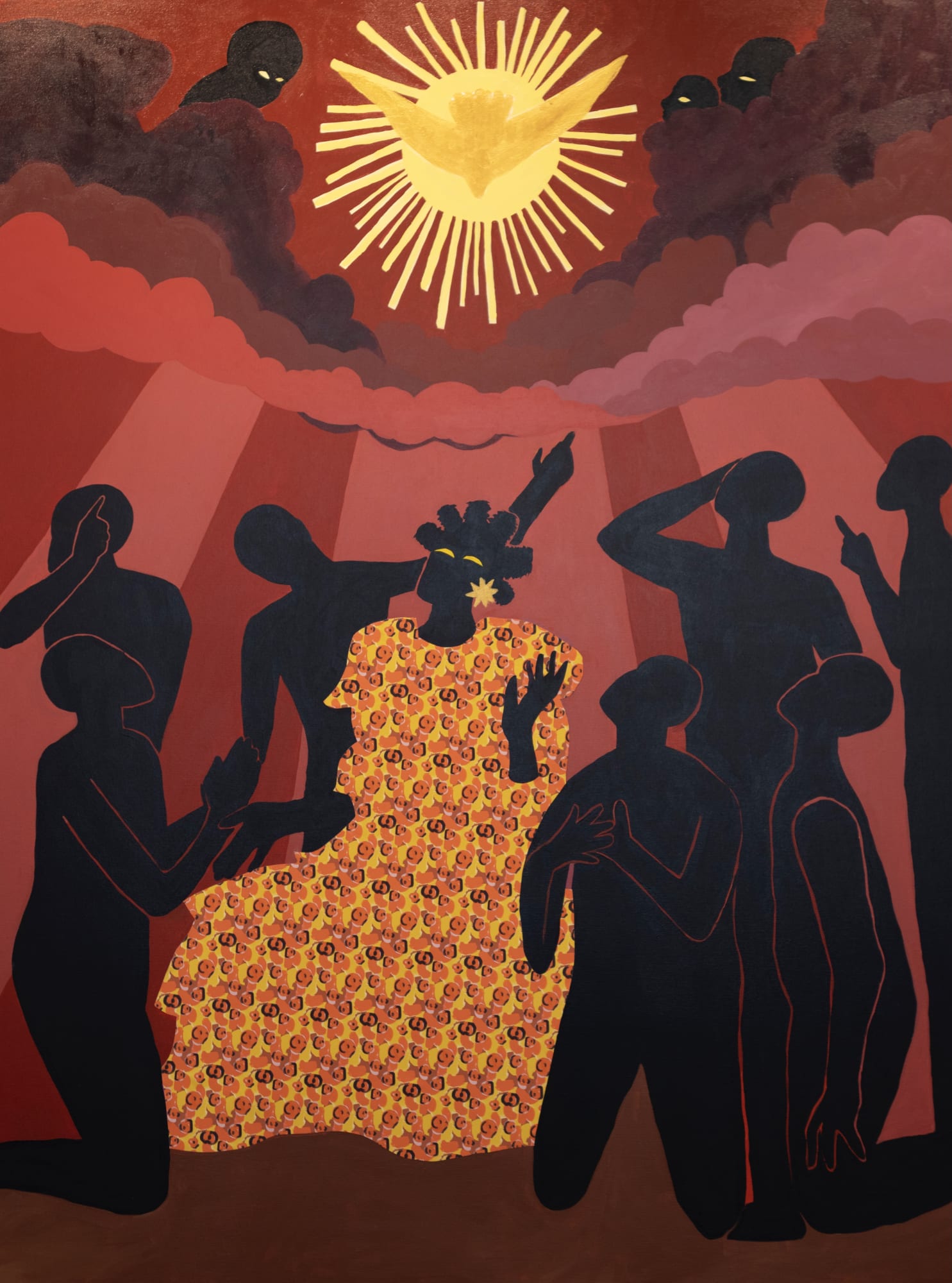 Jamilla Okubo, I do not come to you as a reality. I come to you as The Myth (Pentecost), 2021